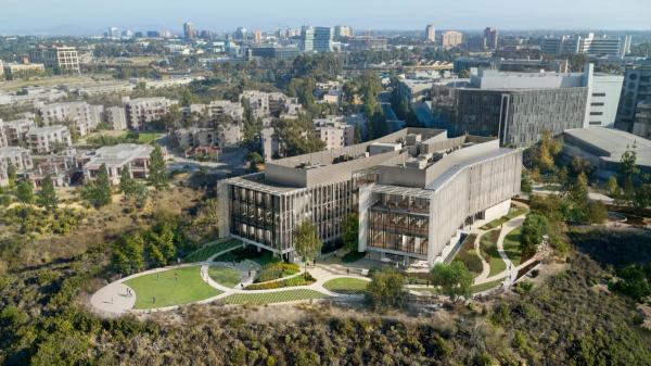 Franklin Antonio Hall Aerial Rendition